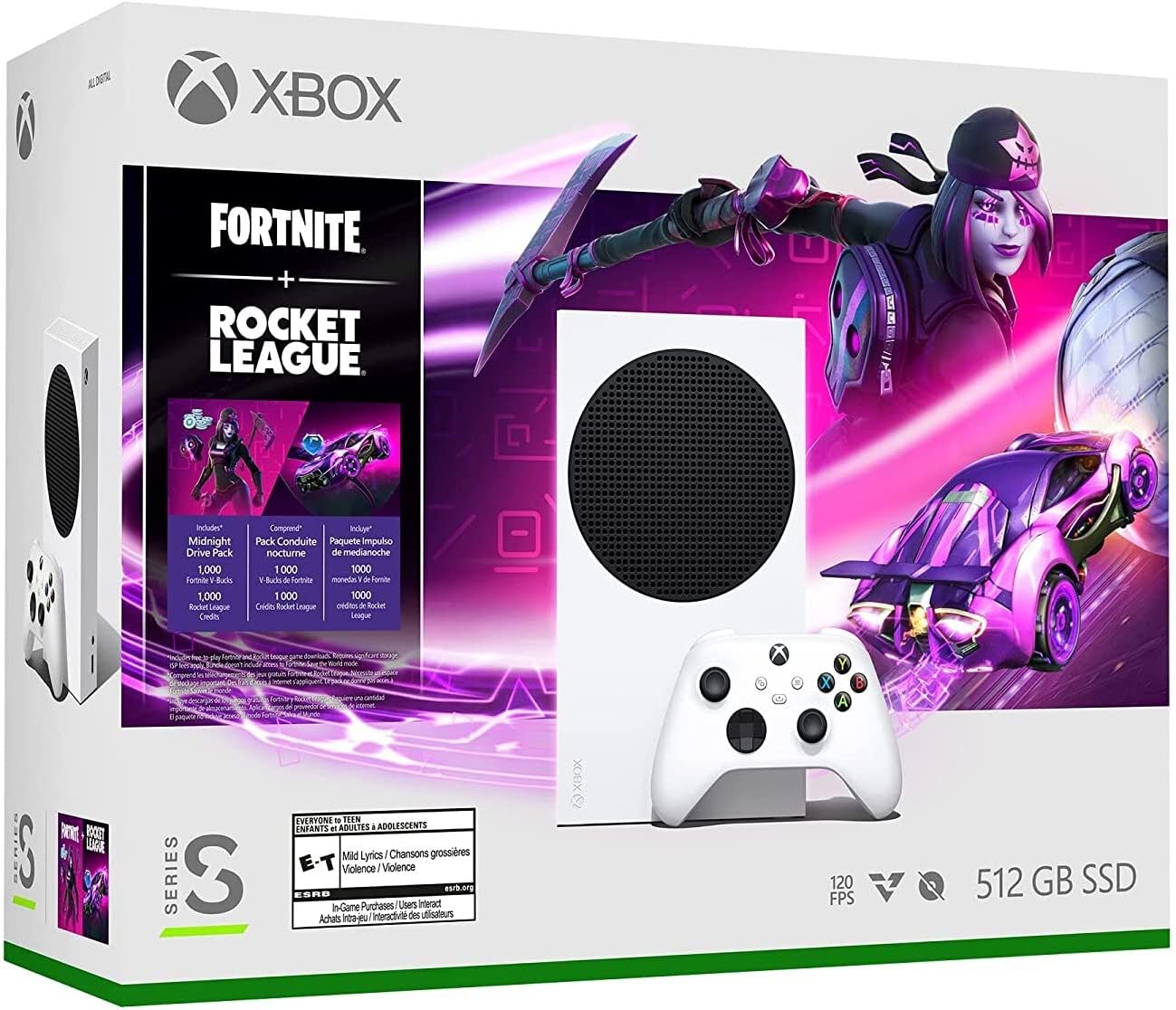 Xbox Series S – Fortnite & Rocket League Bundle