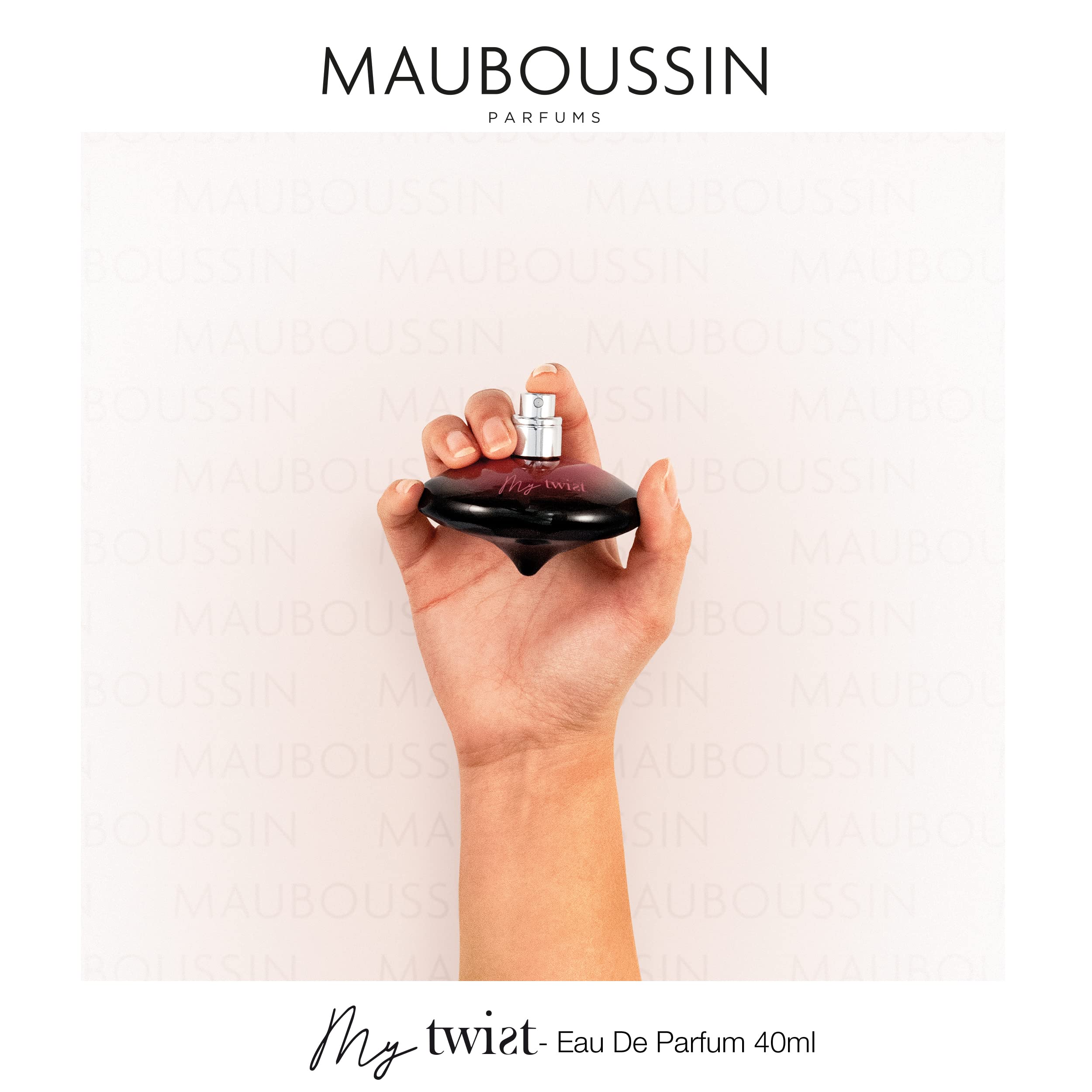 Mauboussin - My Twist - Eau De Parfum Women - Floral Scent - 1.35 Fl Oz (40ml)