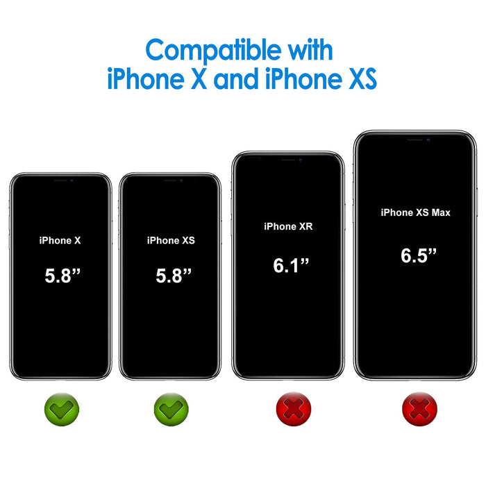 JETech Black Case for iPhone 13 6.1”Shockproof Bumper Frosted Back
