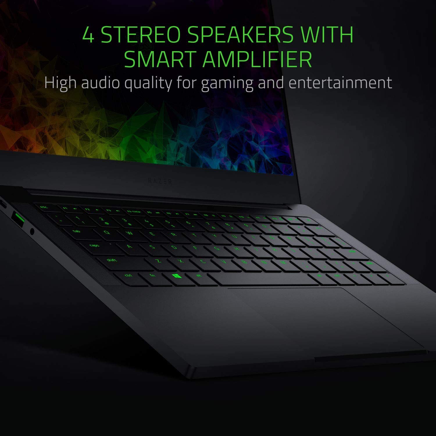 Razer Blade STEALTH 13 Intel I7-8565U 13.3in FHD 60Hz Display Ultrabook Laptop (Upto 4.6GHz, Bluetooth Webcam RGB Backlit Eng Keyboard)