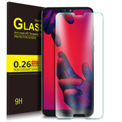 Premium Tempered Glass Screen Protector For Huawei P20 Pro, Clear