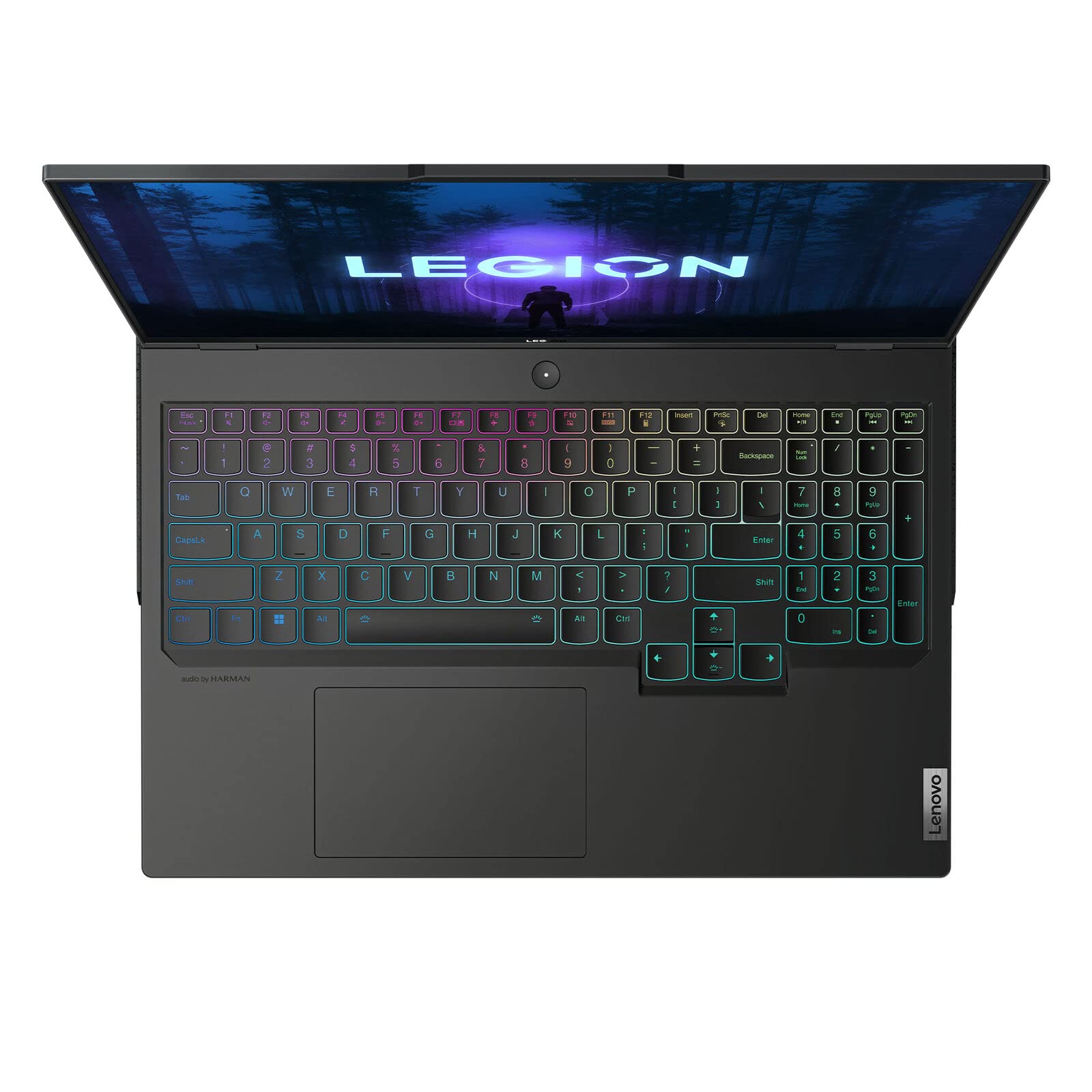 2023 Latest Lenovo Legion 5 Gaming Laptop 15.6" FHD 165Hz Display Core i7-12700H 32GB 2TB SSD NVIDIA RTX 3060 6GB Graphics RGB Backlit Eng Key WIN11 Storm Grey With Lenovo Thinksmart view 8” Display