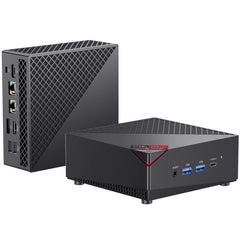 ACEMAGICIAN Mini PC, AMD Ryzen 5 5600U (6C/12T, up to 4.2Ghz) 16GB DDR4 512GB SSD Mini PC Windows 11 Pro, 4K@60Hz Triple Display Dual Ethernet Mini Desktop Computers WiFi BT 4.2, Support Auto Power On