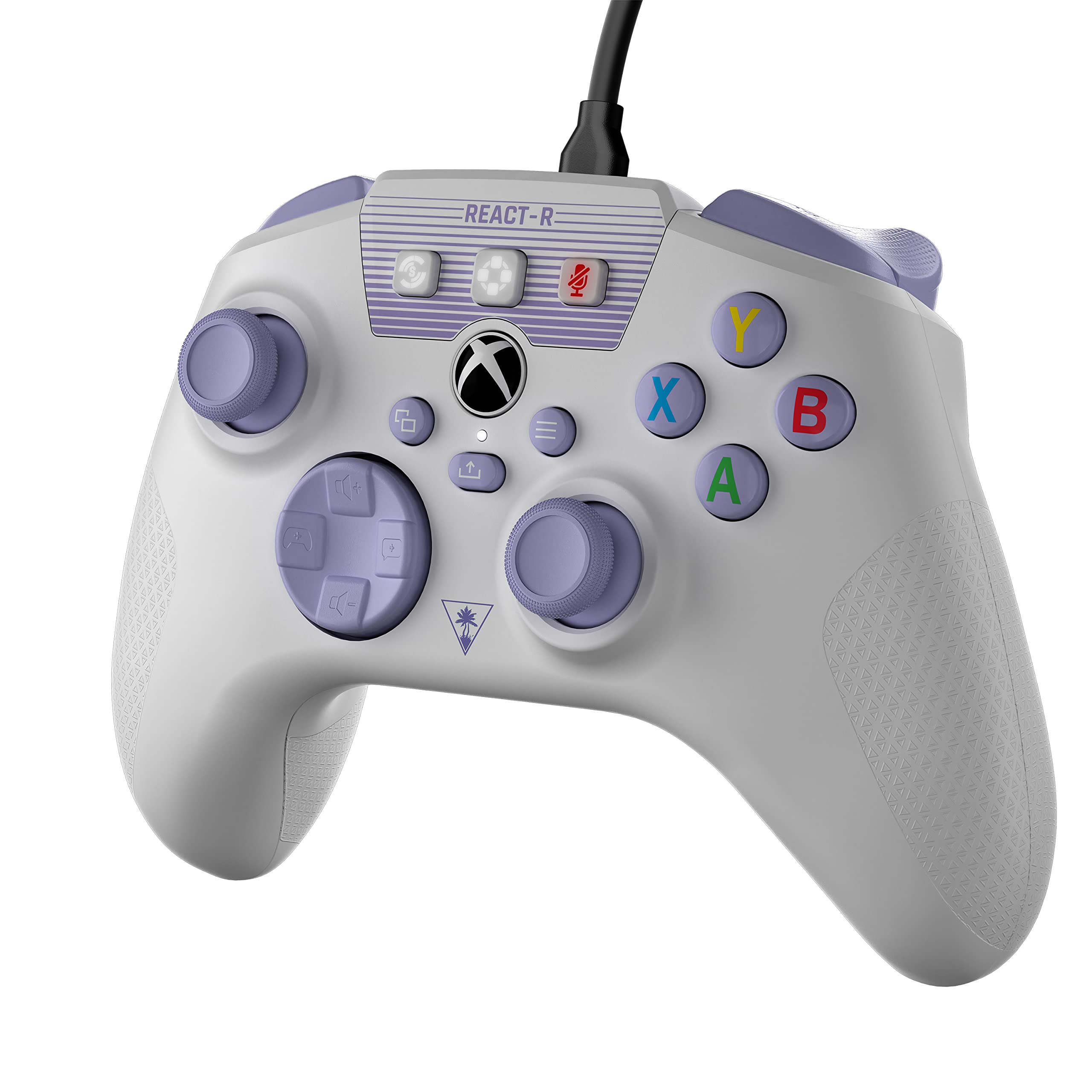 Turtle Beach React-R Controller White/Purple - Xbox Series X|S, Xbox One and PC