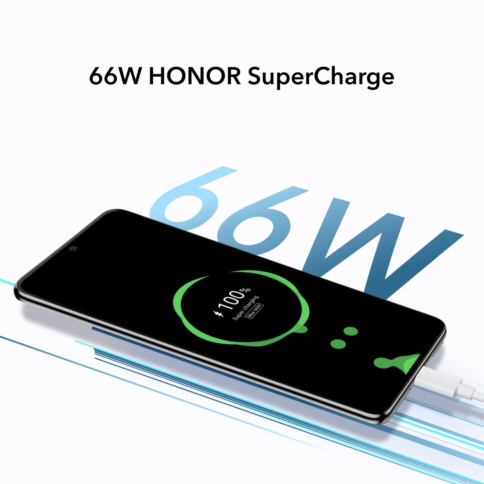 HONOR X9 Smartphone Black 8 + 128 GB Android 11 Mobile Phone with 64 MP Camera, 6,81” Screen, 66W Fast Charging 4800mAh Battery Ring Holder