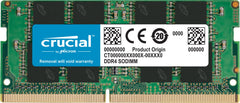 Crucial RAM 32GB DDR4 3200MHz CL22 (or 2933MHz or 2666MHz) Laptop Memory CT32G4SFD832A