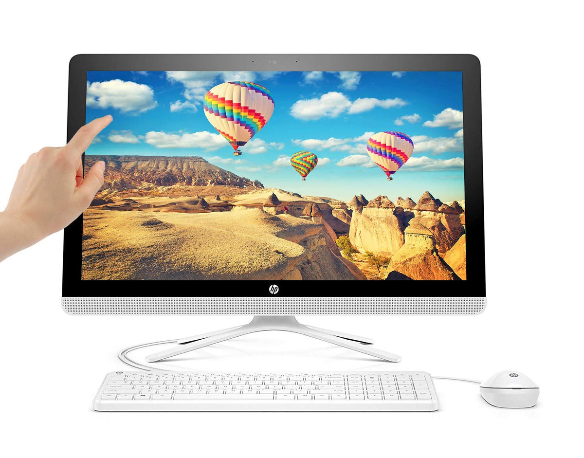 HP Snow White 22-b013w All-in-One touch screen Desktop PC