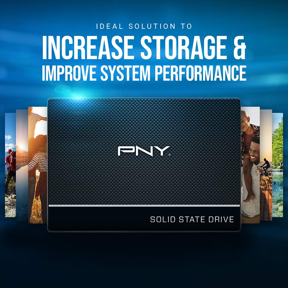 PNY CS900 2TB 3D NAND 2.5" SATA III Internal Solid State Drive (SSD) - (SSD7CS900-2TB-RB)