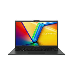 - ASUS Vivobook GO 14 E140FA-NK185W (Mixed Black) Slim Laptop, R5 7520U 8GB 512GB PCIE G3 SSD, AMD Radeon, WIN11 HOME, 14-inch, HD Webcam, Fingerprint, Backlit-Eng-Arb-KB.