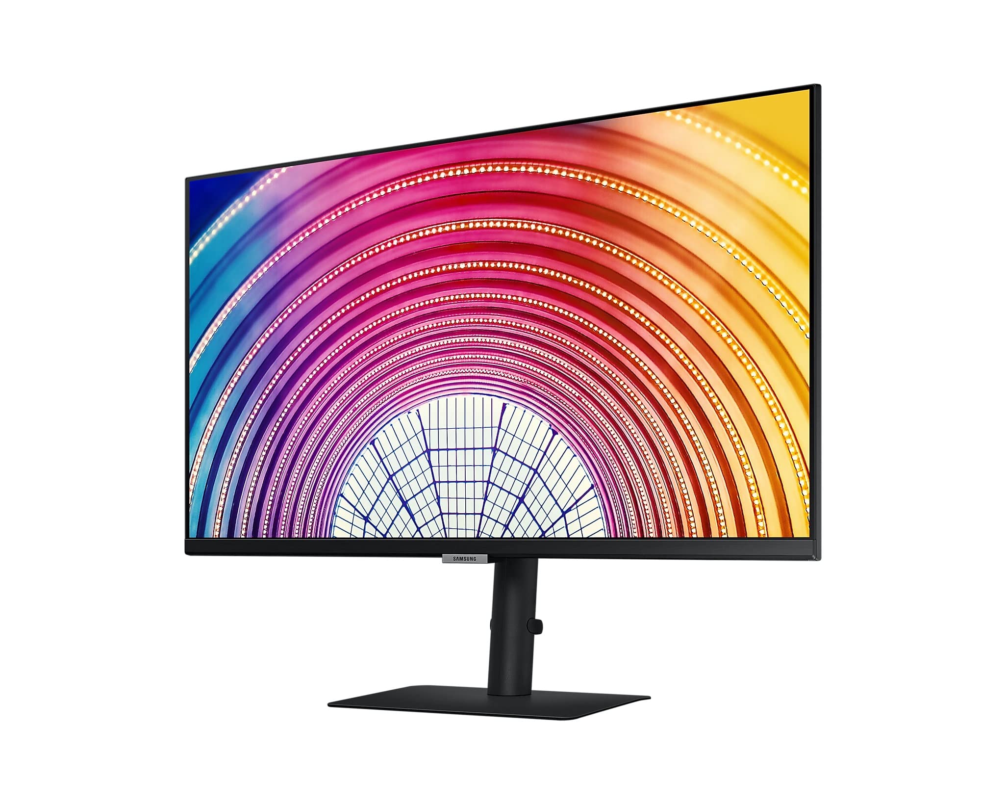 SAMSUNG 27" IPS QHD Flat Monitor, BLACK