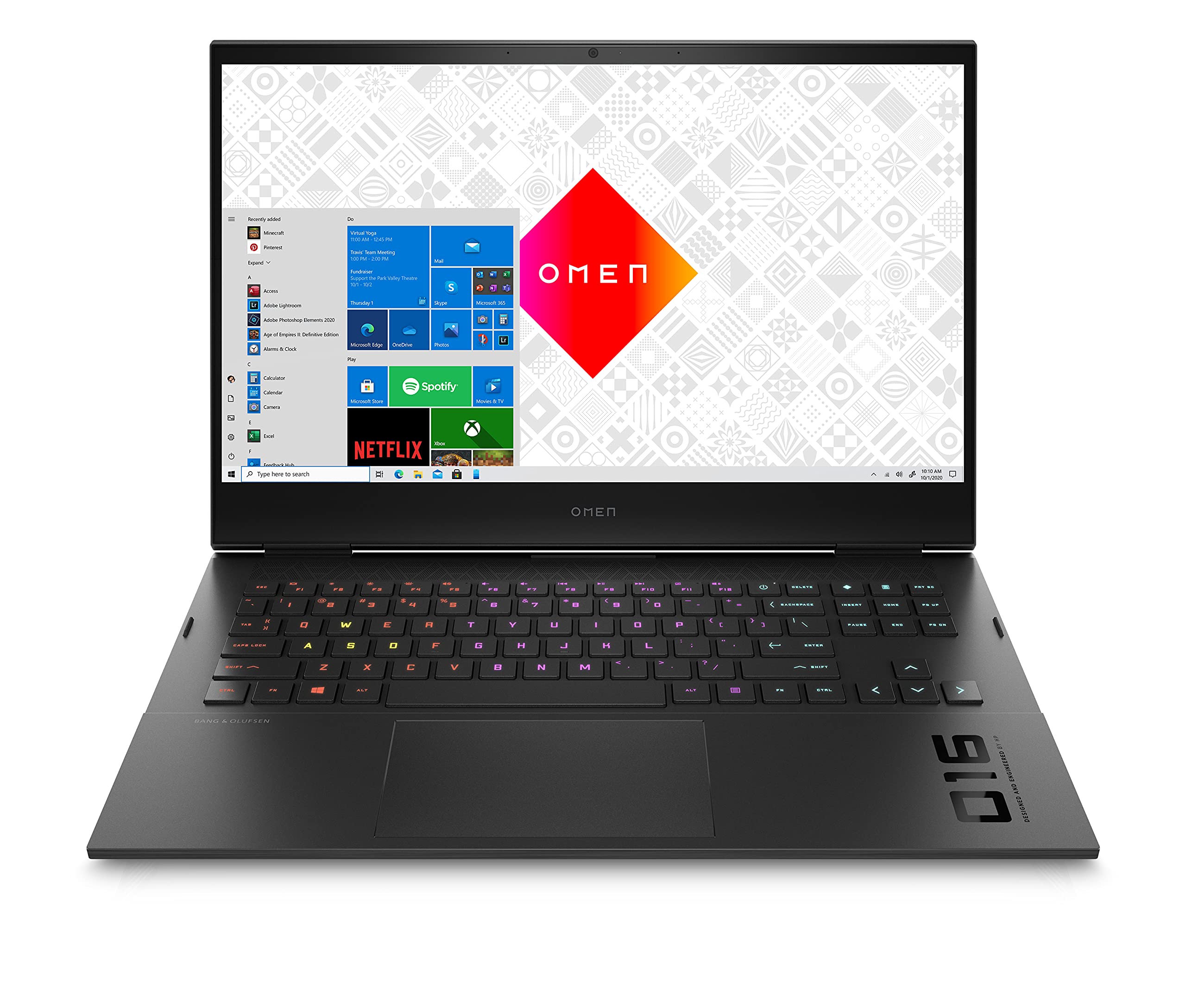 Hp Omen Gaming Laptop 16-C0011Ne, 16.1&Quot;Fhd, Amd Ryzen&Trade; 7 Processor, 16Gb Ram, 1Tb Ssd, 4Gb Nvidia&Reg; Geforce&Reg; Rtx&Trade; 3050 Ti, Windows 10,En-Ar Kb, Silver, 4A9G7Ea