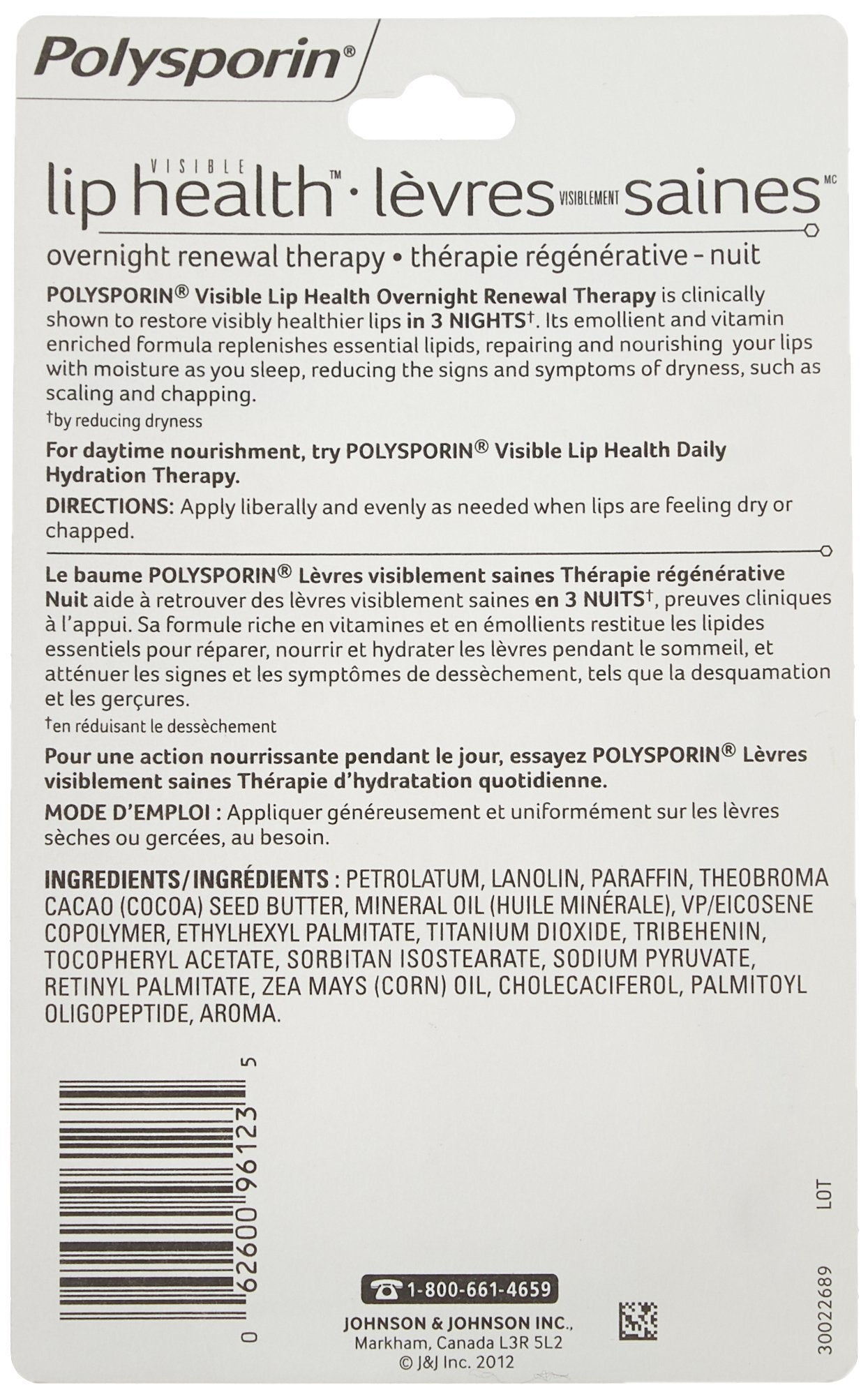 Visible Lip Health Overnight Renewal Therapy, 7.7 G