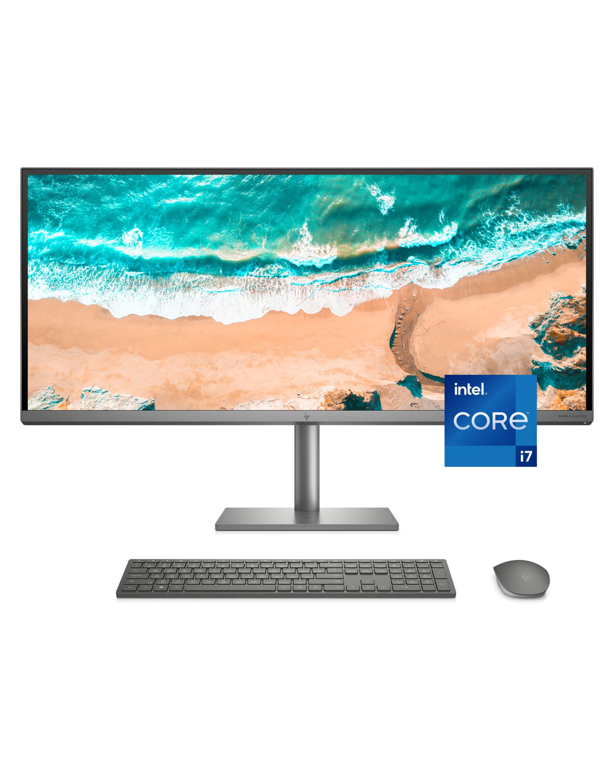 HP Envy 34” All-in-One Desktop, NVIDIA GeForce GTX 1650, 11th Gen Intel Core i7-11700 Processor, 32 GB RAM, 512 GB SSD, WUHD IPS Display, Windows 11 Home, Detachable Magnetic Camera (34-c0010, 2021)