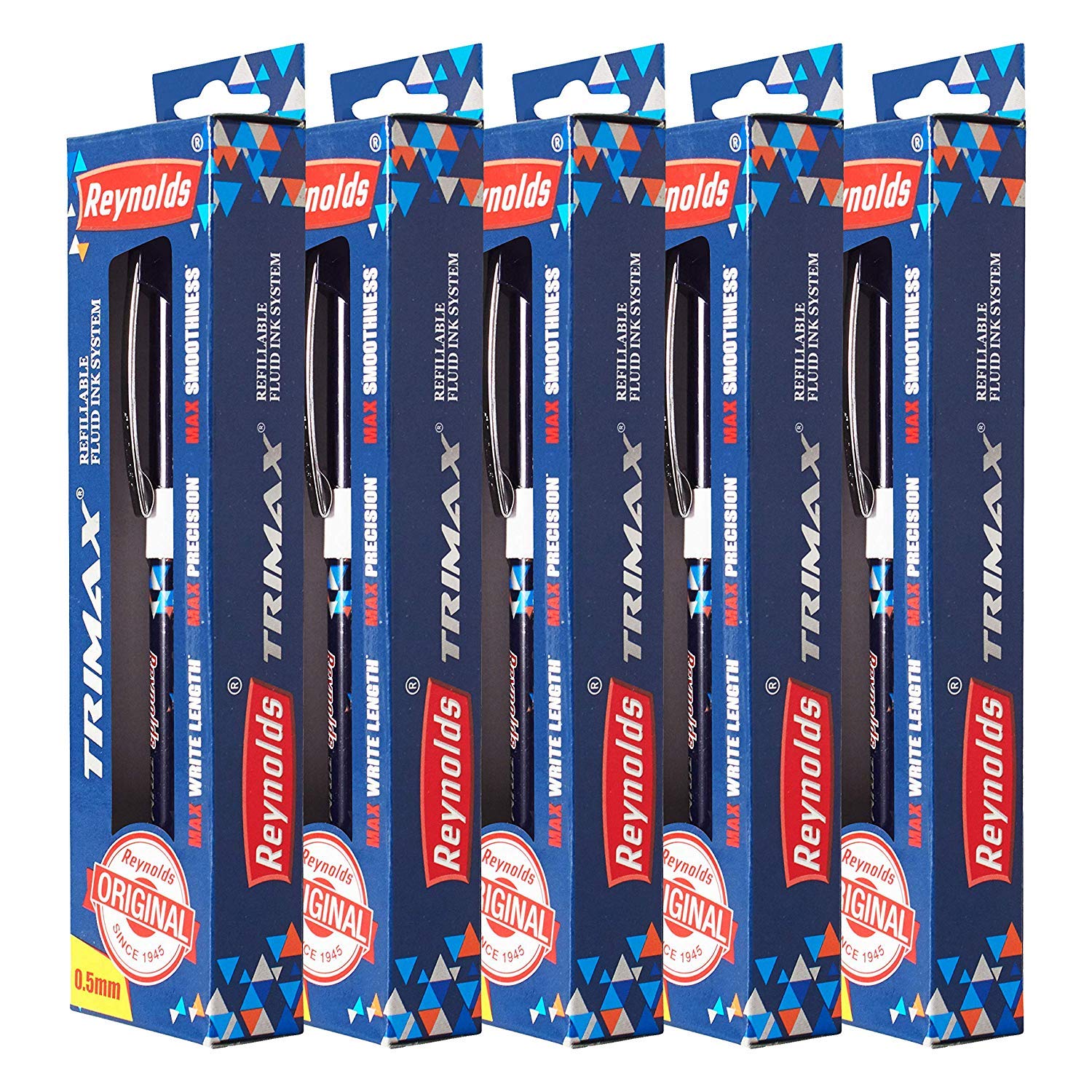 Reynolds Trimax Pen (Blue) - Pack of 2