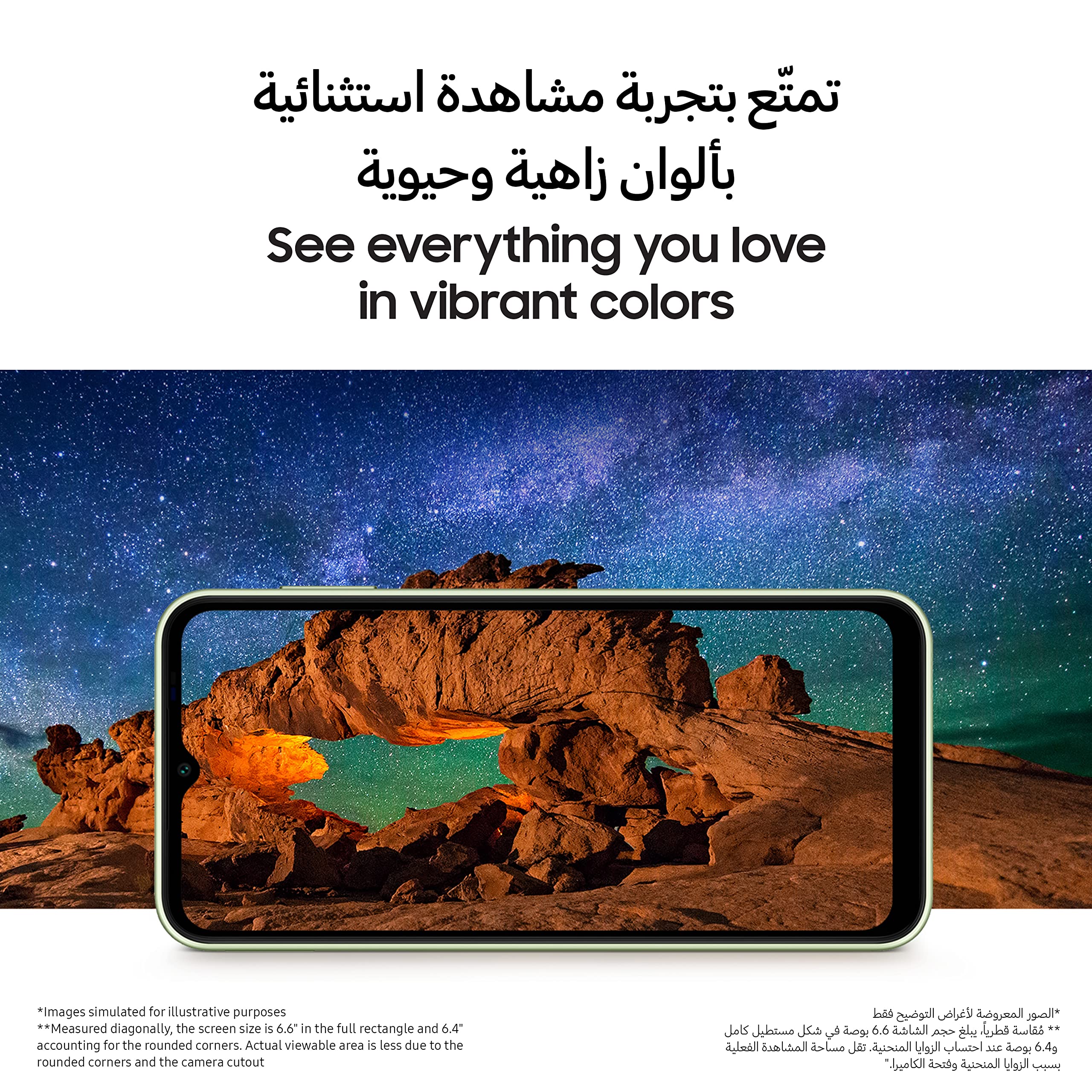 Samsung Galaxy A14 5G, 128GB Storage, 4GB RAM, Black, UAE Version, Dual SIM, Android Smartphone