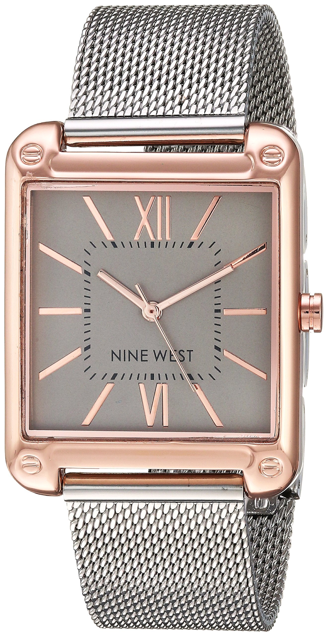 Nine West Women's Mesh Bracelet Watch, Quartz Movement